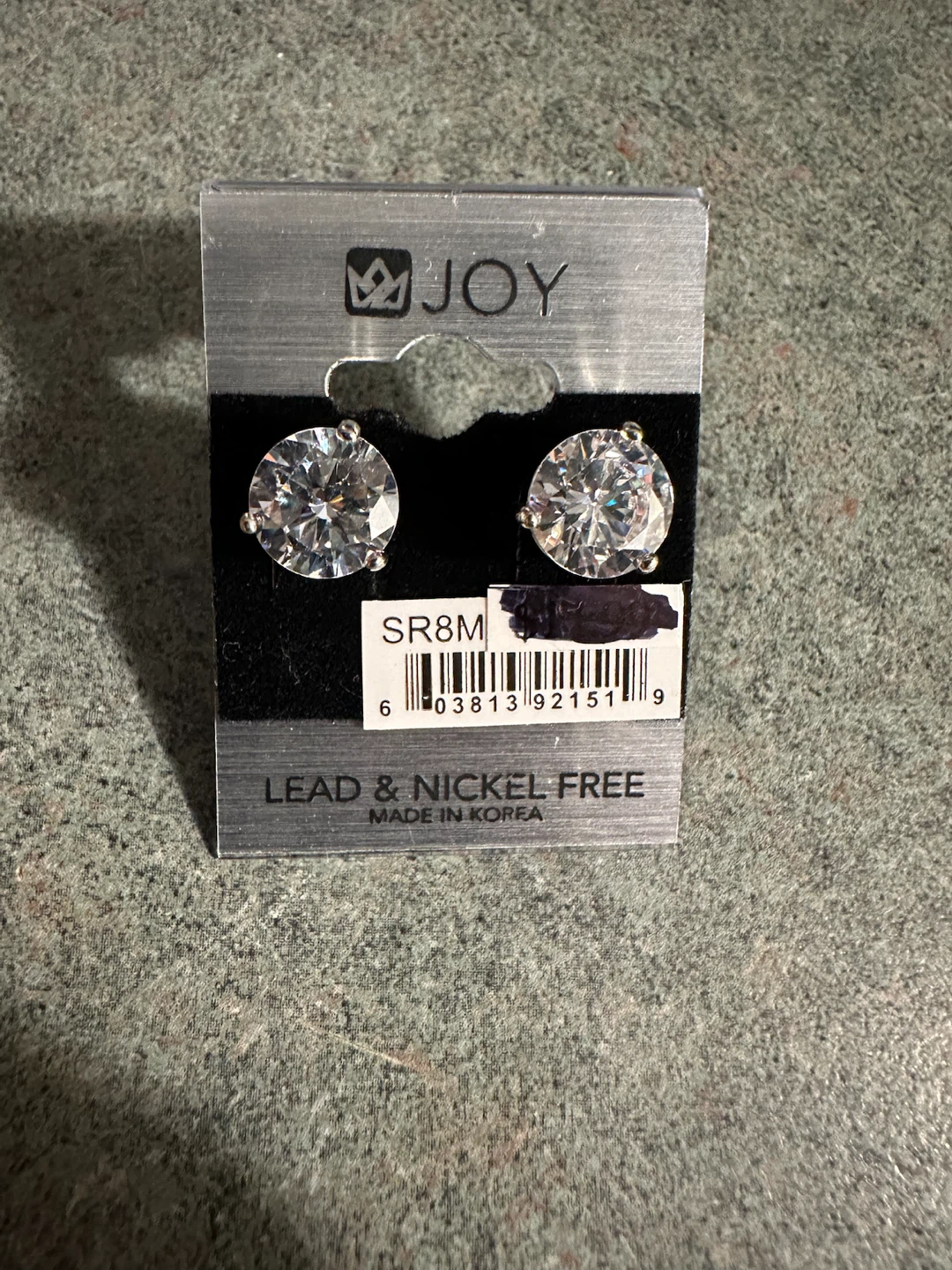 JOY Lead & Nickel Free Stud Earrings