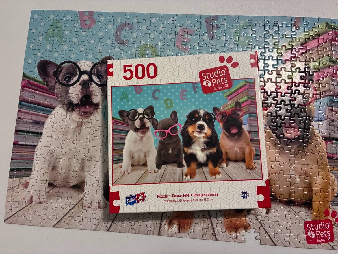 ADORABLE 500 PIECE PUZZLE (READ LISTING)