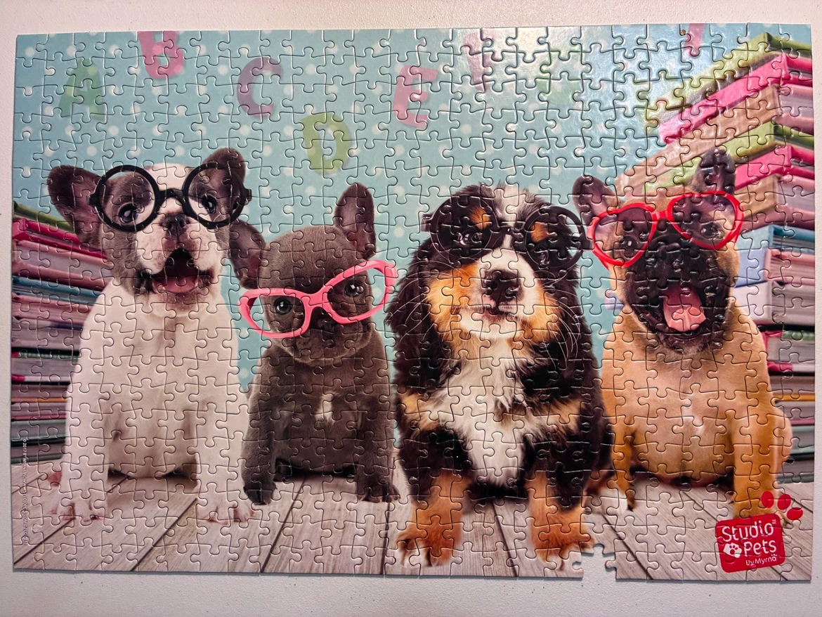 ADORABLE 500 PIECE PUZZLE (READ LISTING) - photo 2
