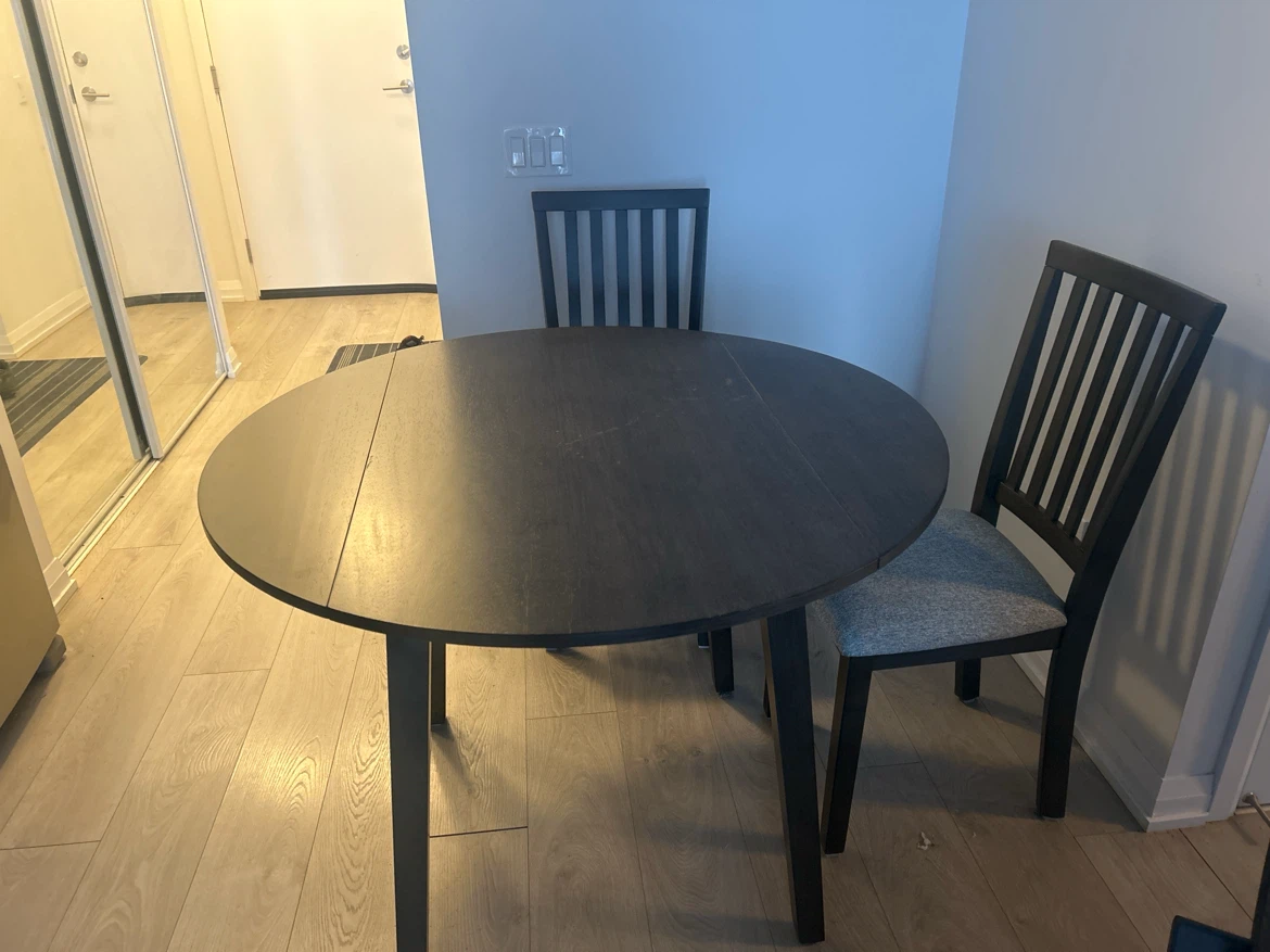 Drop Leaf Dining Table Set