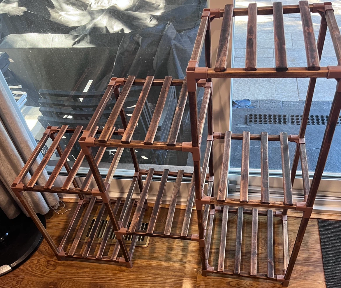Wooden Plant Stand Shelves - photo 2