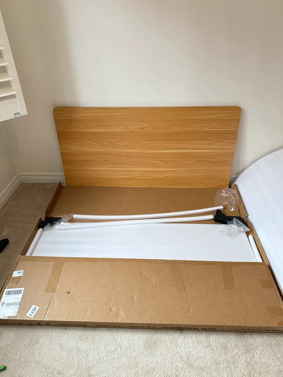 FlexiSpot 55” x 28” Desk Top – New, Never Used - photo 3