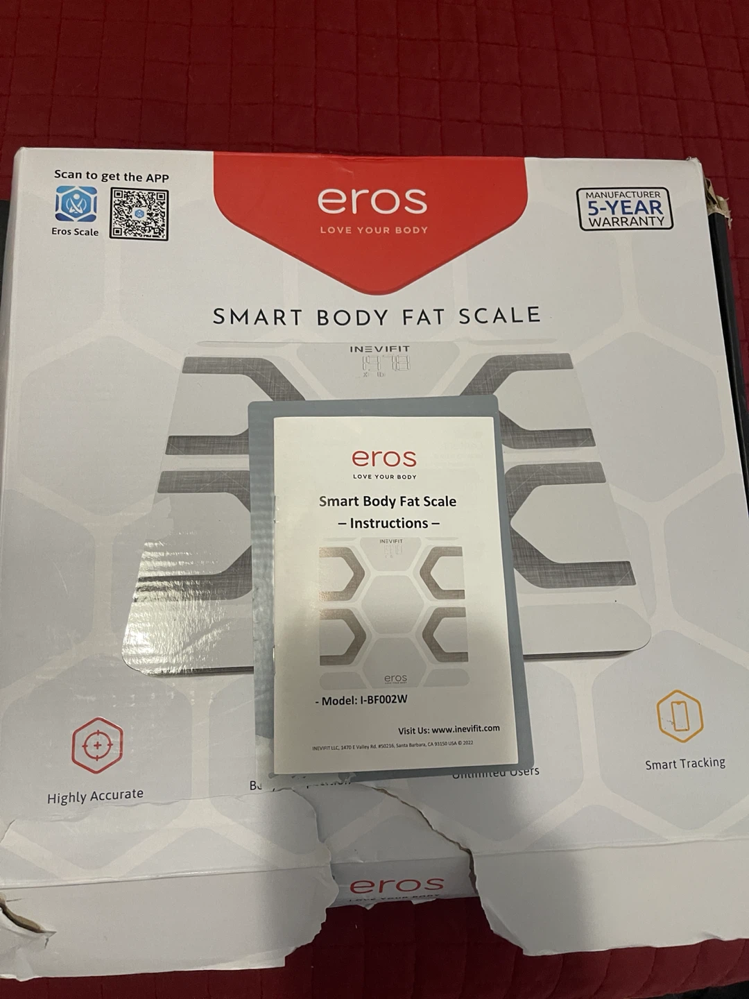 Eros Smart Body Fat Scale - photo 4