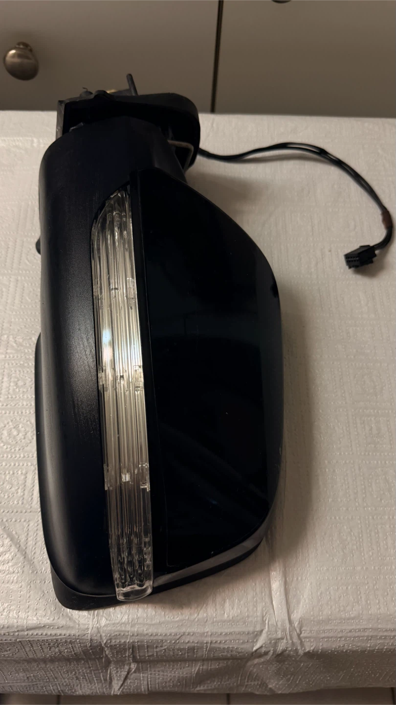 Black Side Mirror with LED Signal Light - photo 2