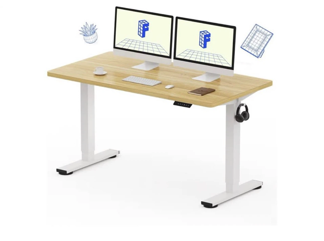 FlexiSpot 55” x 28” Desk Top – New, Never Used