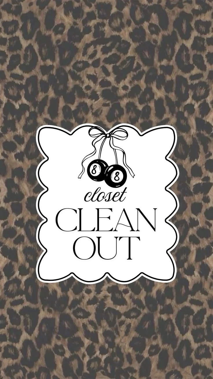 Closet clean out