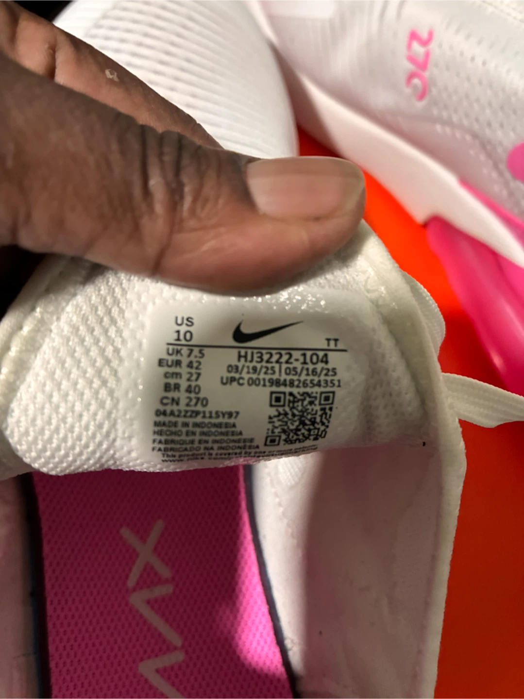 Nike Air Max 270 Women's Shoes White/Pink - photo 5