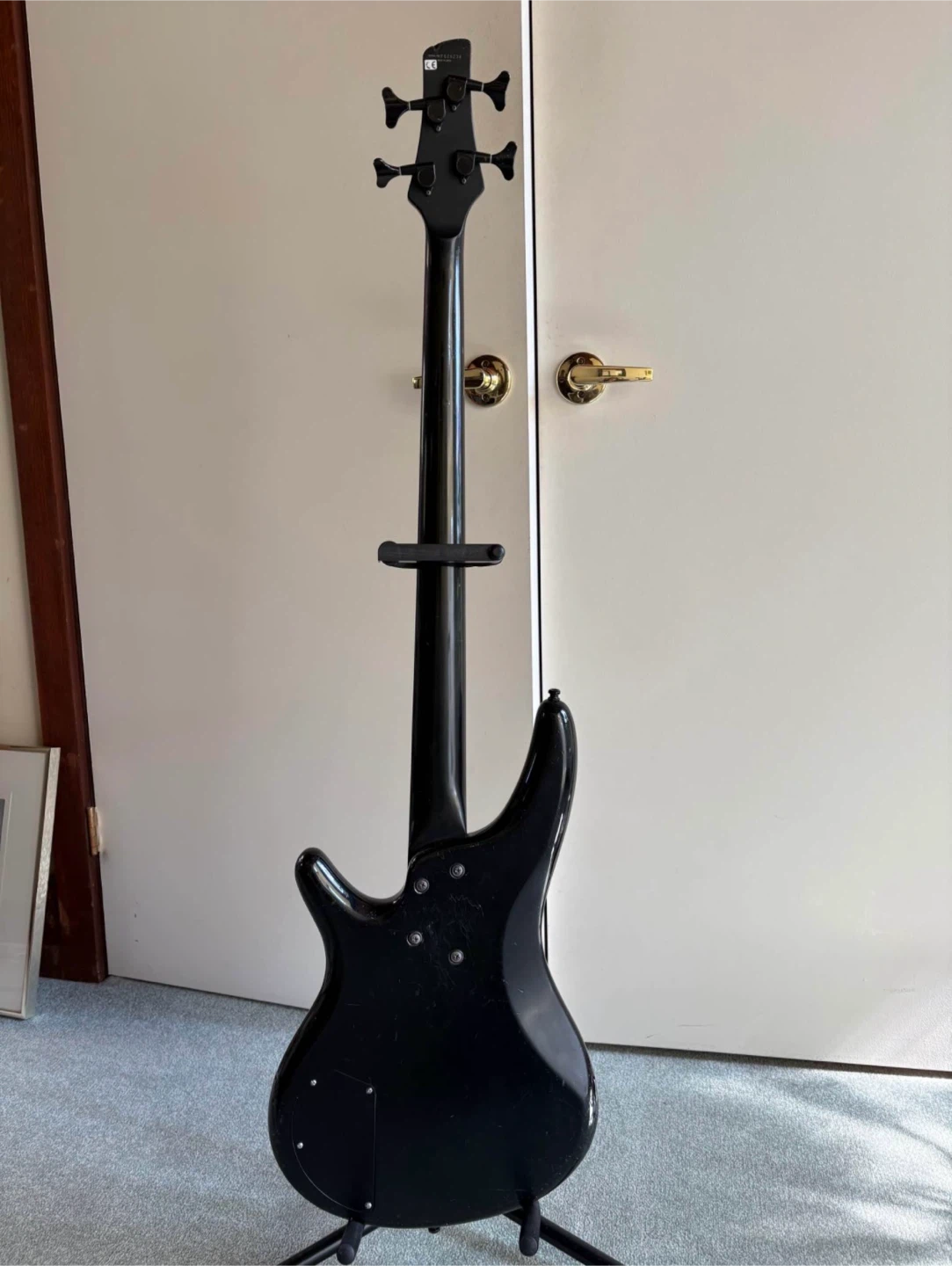 Ibanez Soundgear SGSR electric bass guitar - Black - photo 4