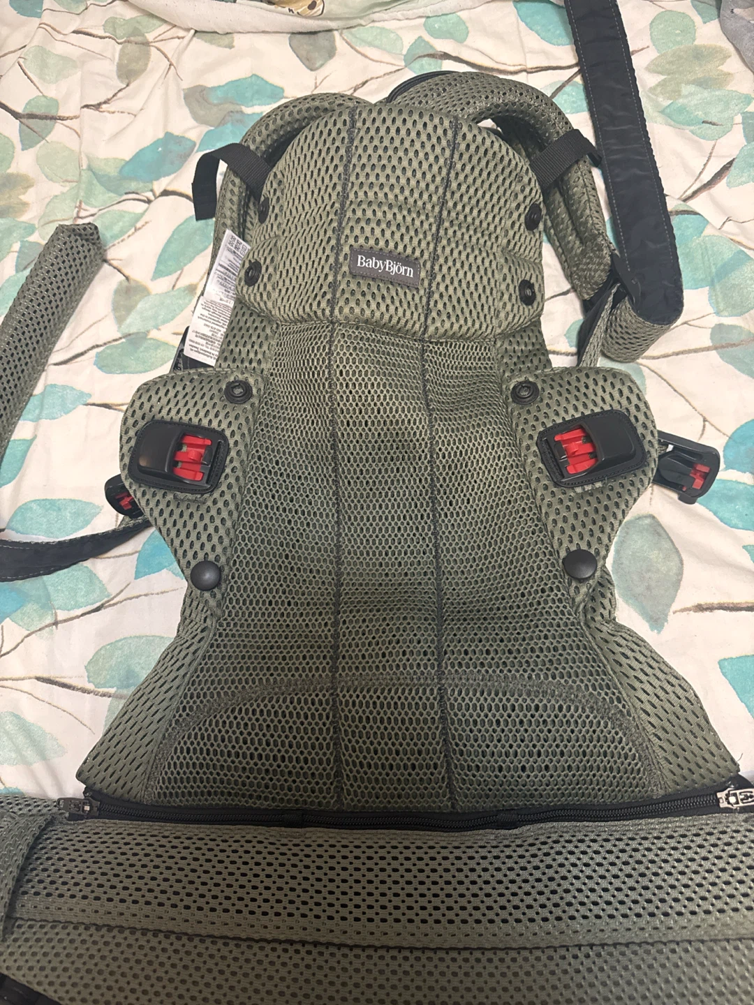 BabyBjörn Baby Carrier - Khaki Green Mesh