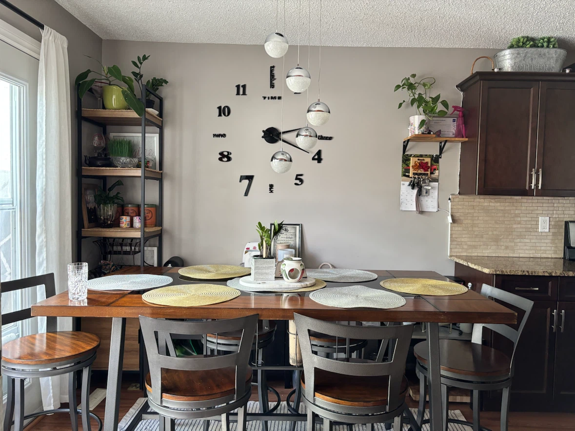 ✨ FOR SALE: Dining Set + Side Shelf/Furniture ✨