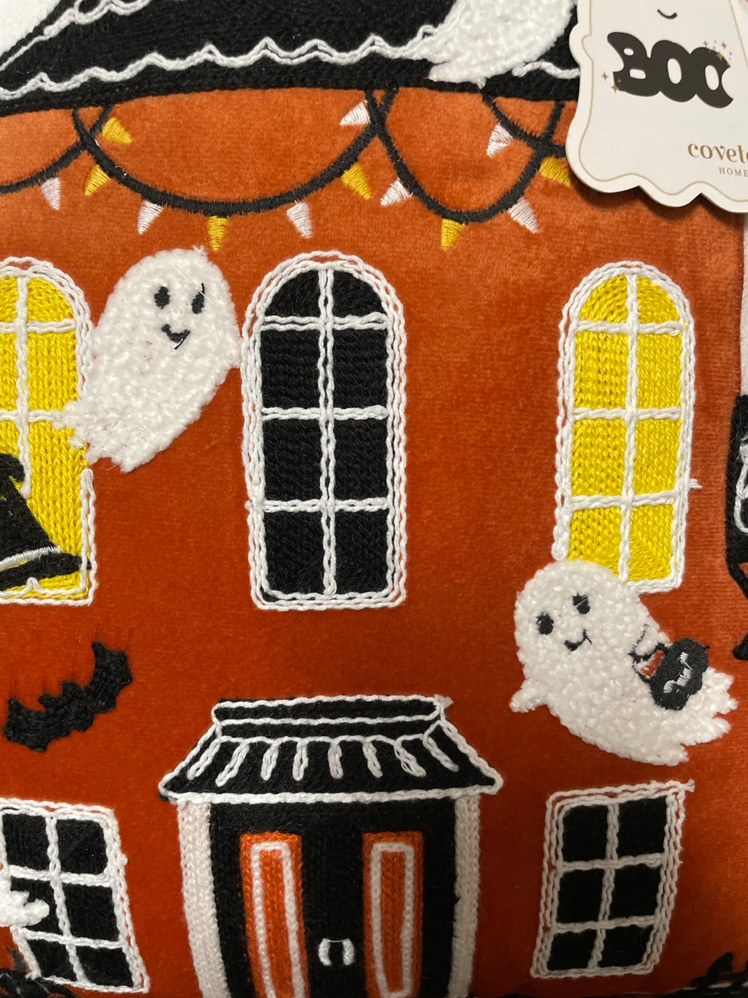 Halloween Haunted House Pillow - photo 2