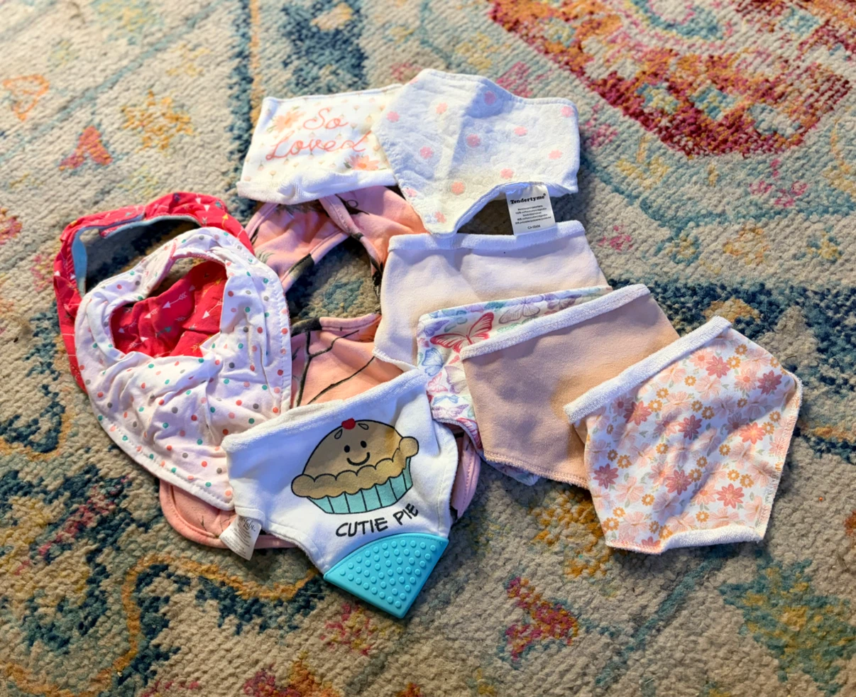 Bundle of Baby Bibs