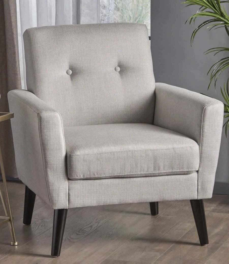 Light Gray Accent Chair