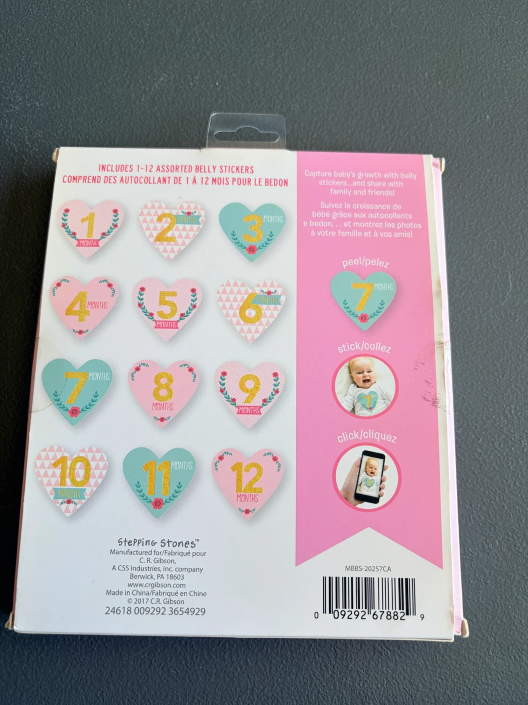 Baby Belly Stickers - 1-12 Months - photo 2