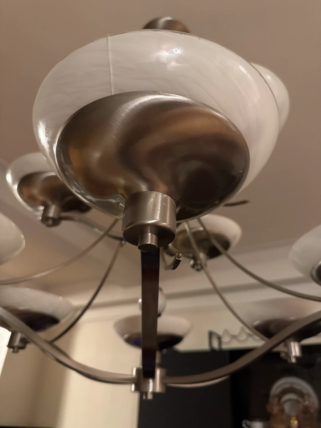 Satin Nickel Chandelier - photo 2