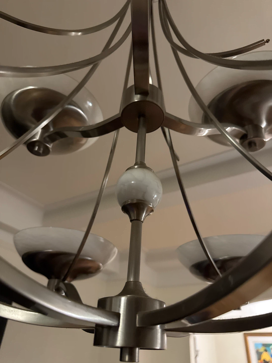 Satin Nickel Chandelier - photo 4