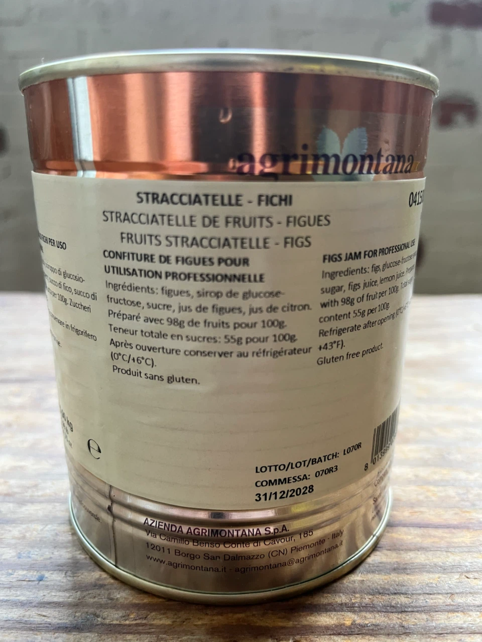 Agrimontana Figs Jam - Stracciatelle