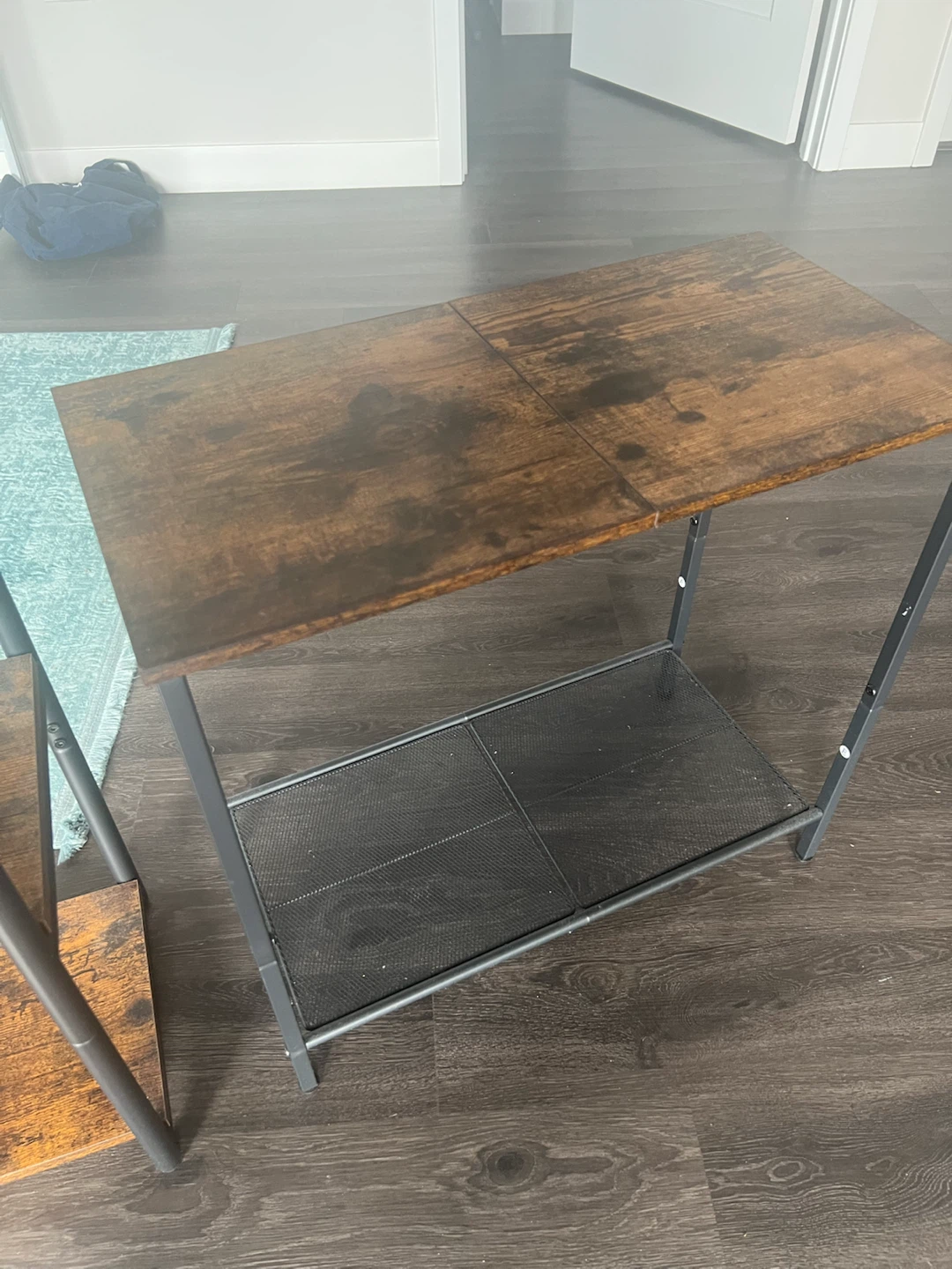 Rustic Wood Shelf Unit x2 - photo 4