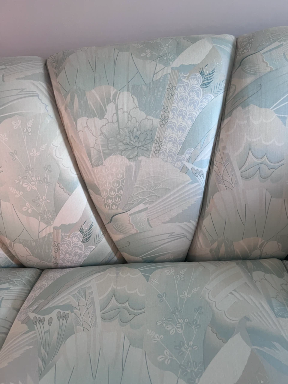 Vintage Sofa and Loveseat Set with Coffee Table - photo 2