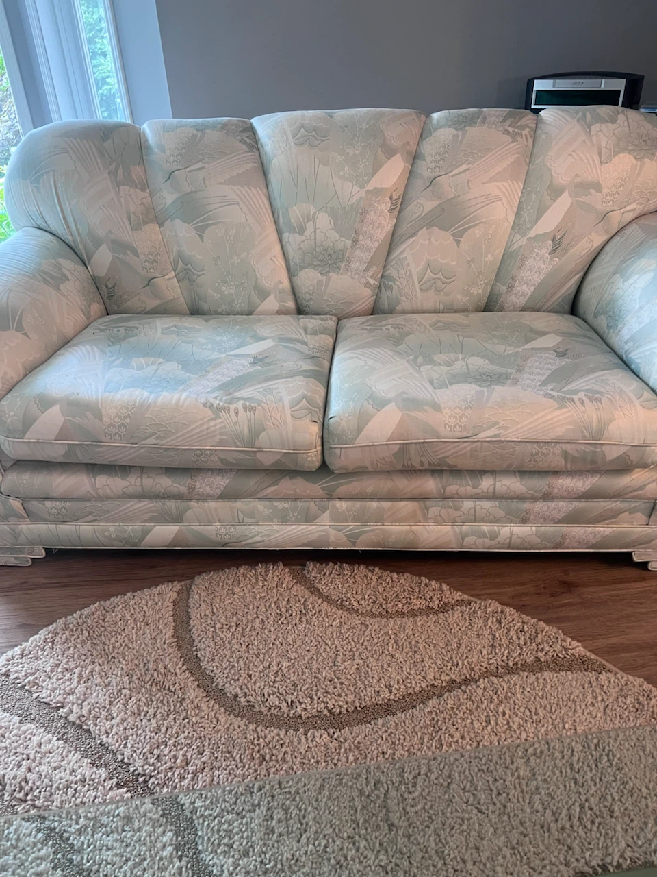 Vintage Sofa and Loveseat Set with Coffee Table - photo 3