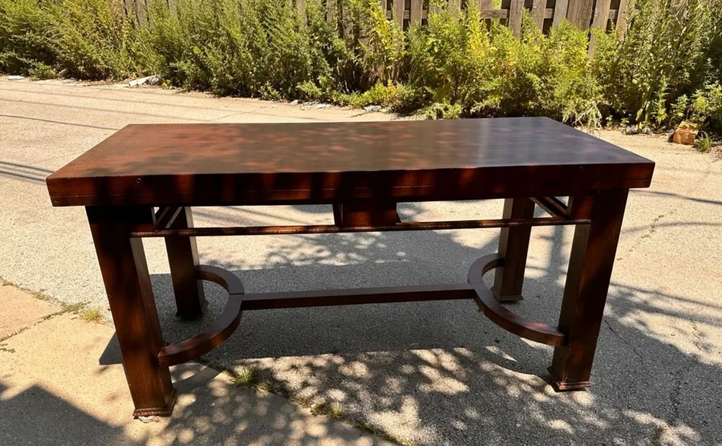 Dark Wood Dining Table FREE