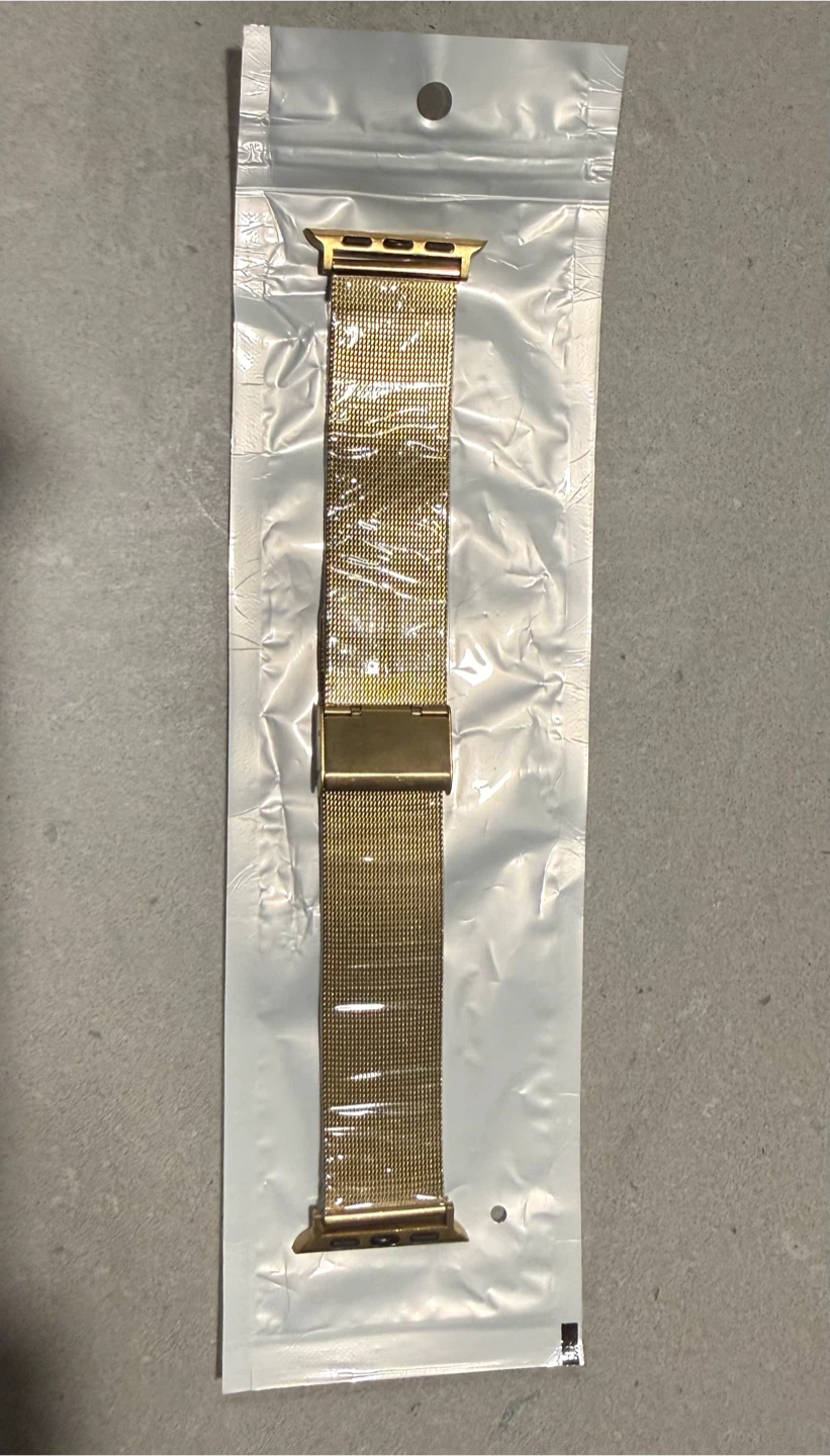 Gold Milanese Loop Watch Band for Apple Watch