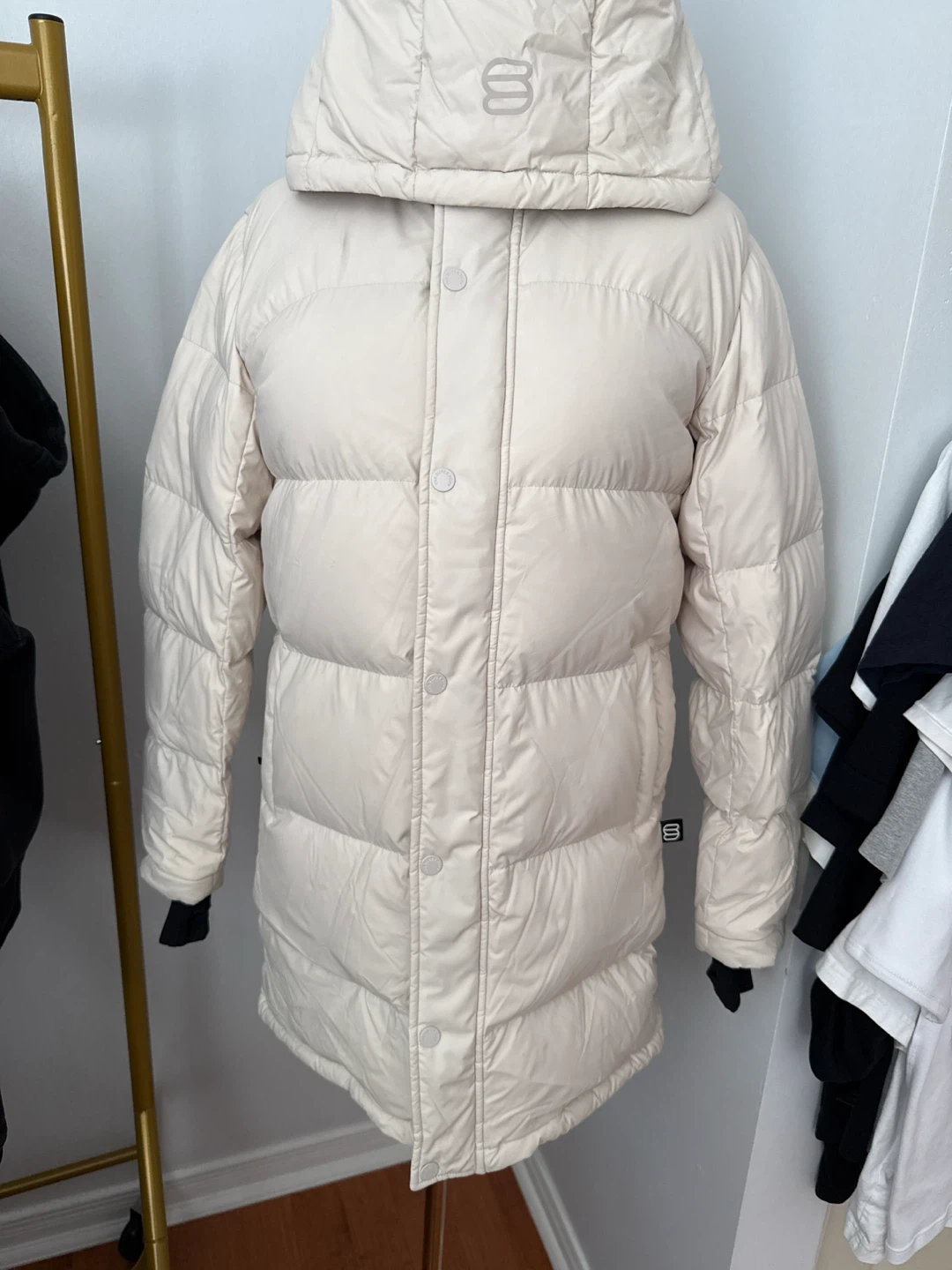 Off-white Puffer Jacket