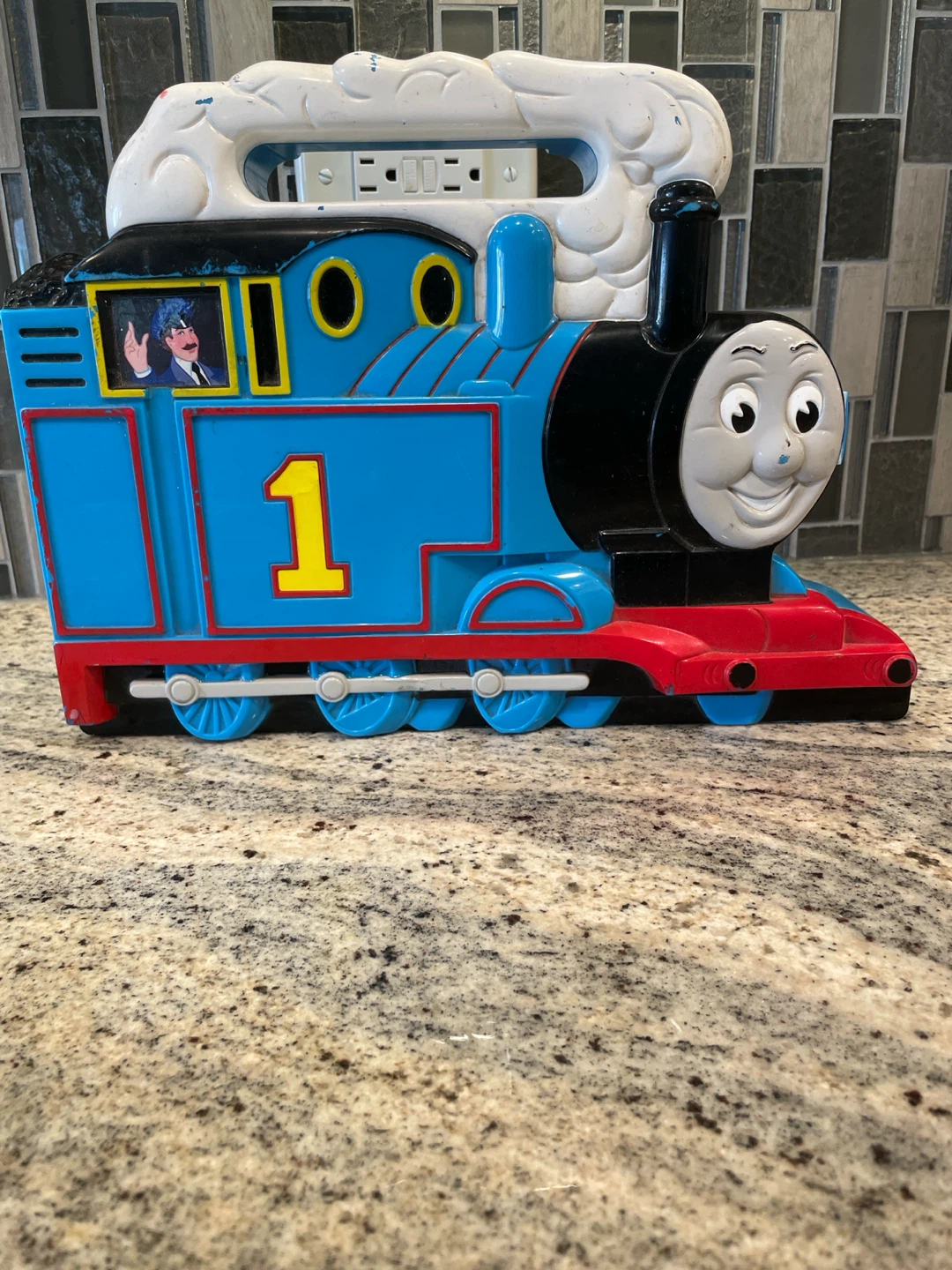 Thomas the Tank Engine Train Case with 8 Toy Trains