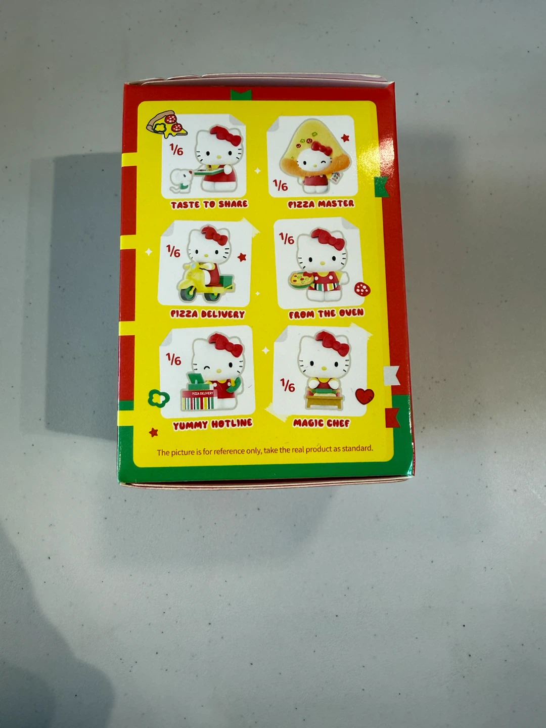 MINISO Hello Kitty Pizza Shop Diary Blind Box Figure - photo 2