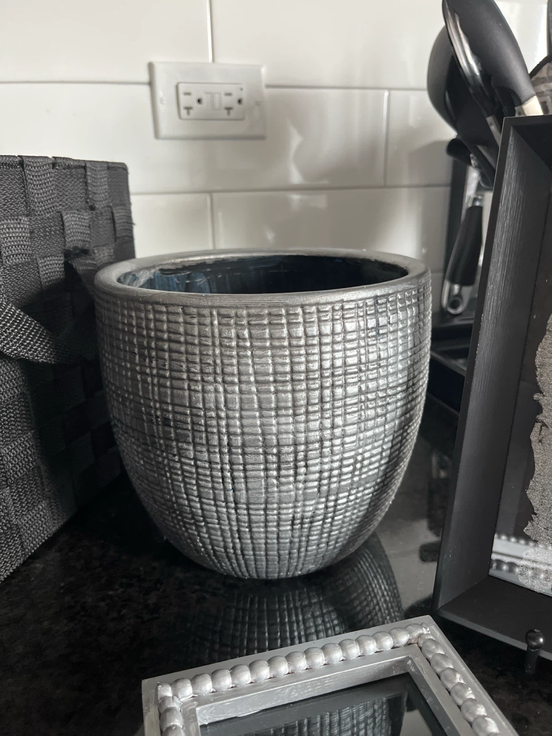 BLACK&SILVER DECOR. $10 for ALL - photo 4