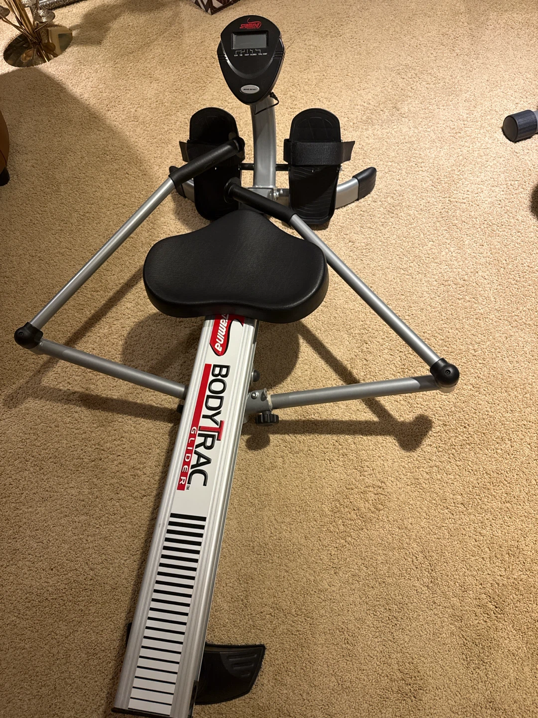 BodyTrac Glider Rowing Machine