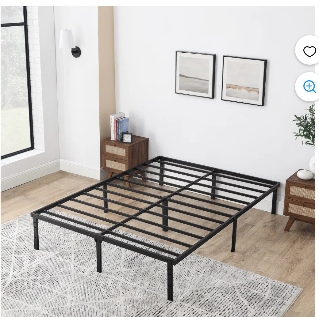 FREE Queen Bed Frame and Box Spring (no mattress) - photo 2