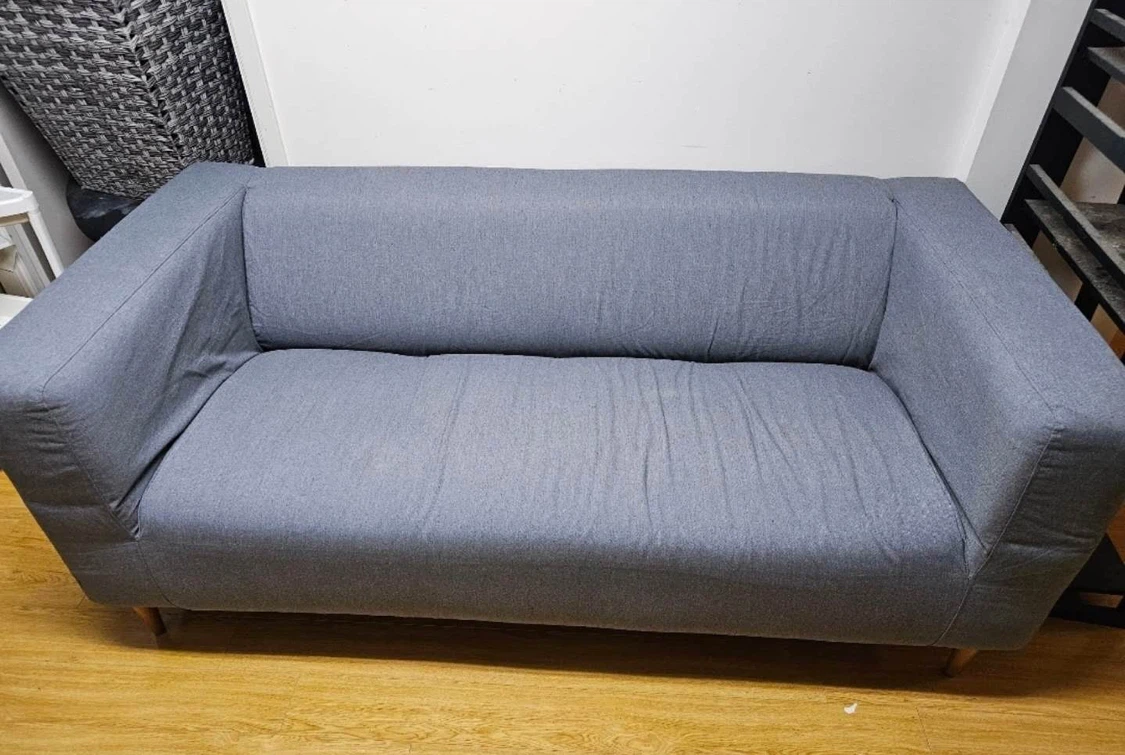 IKEA KLIPPAN Loveseat - Vissle Gray