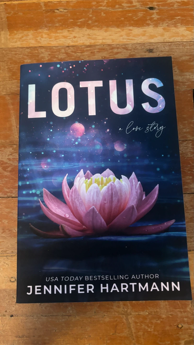 Lotus - Jennifer Hartman Book signed by the author