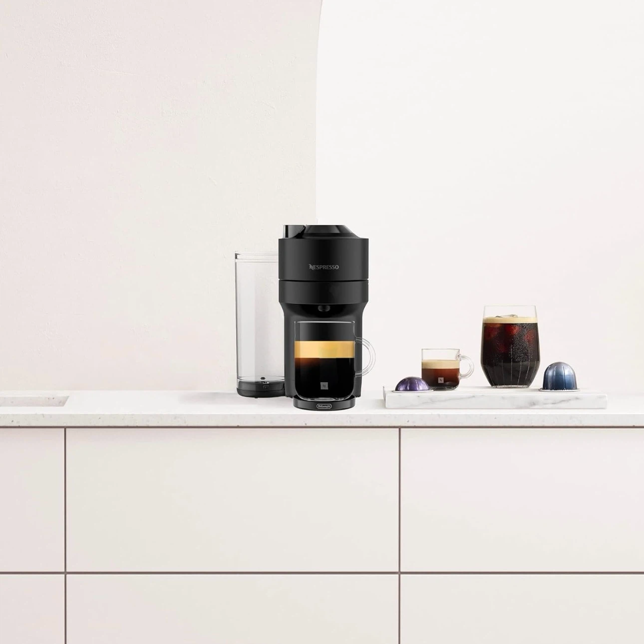 Nespresso Vertuo Pop+ Coffee Machine - Matte Black - photo 3