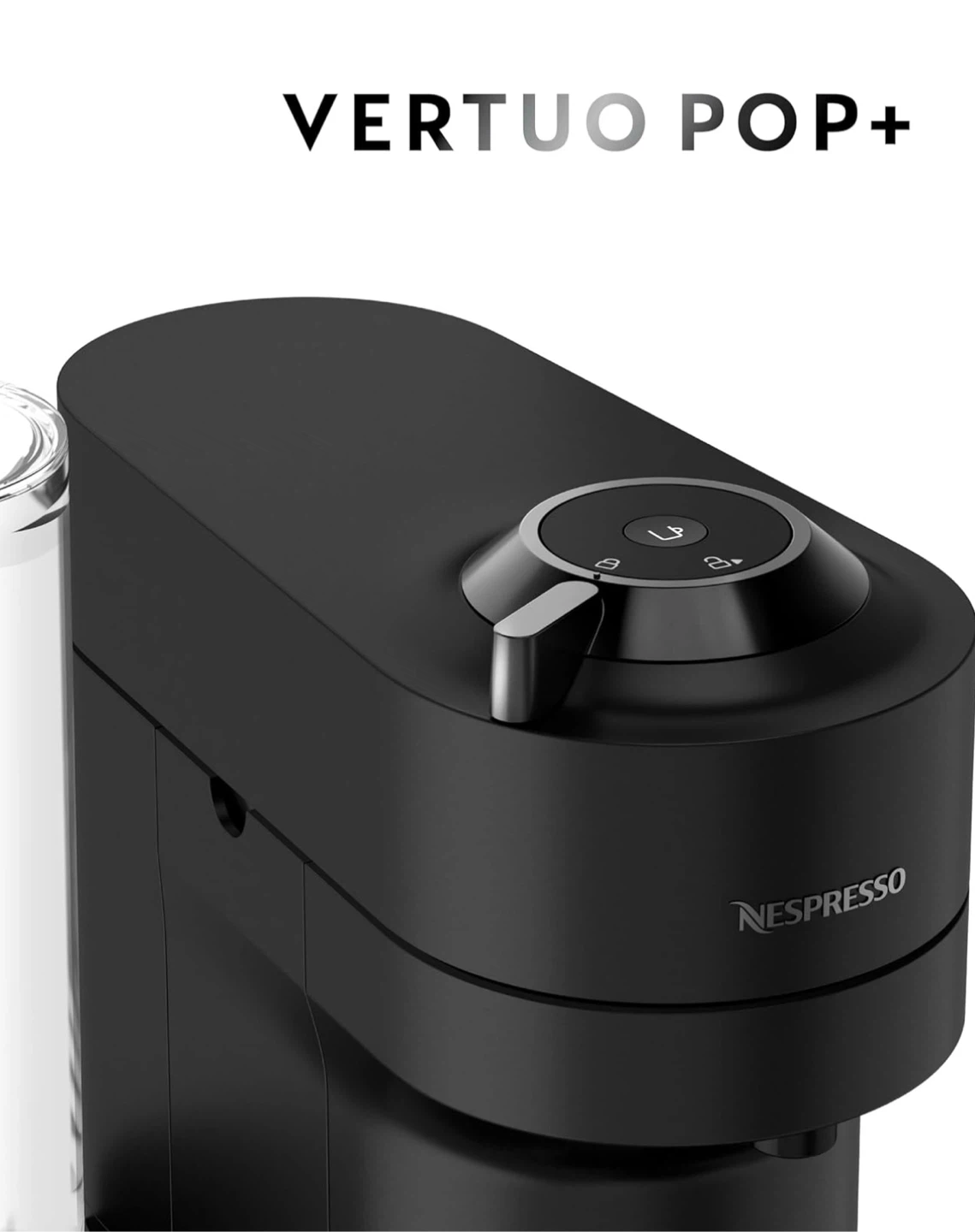 Nespresso Vertuo Pop+ Coffee Machine - Matte Black - photo 4