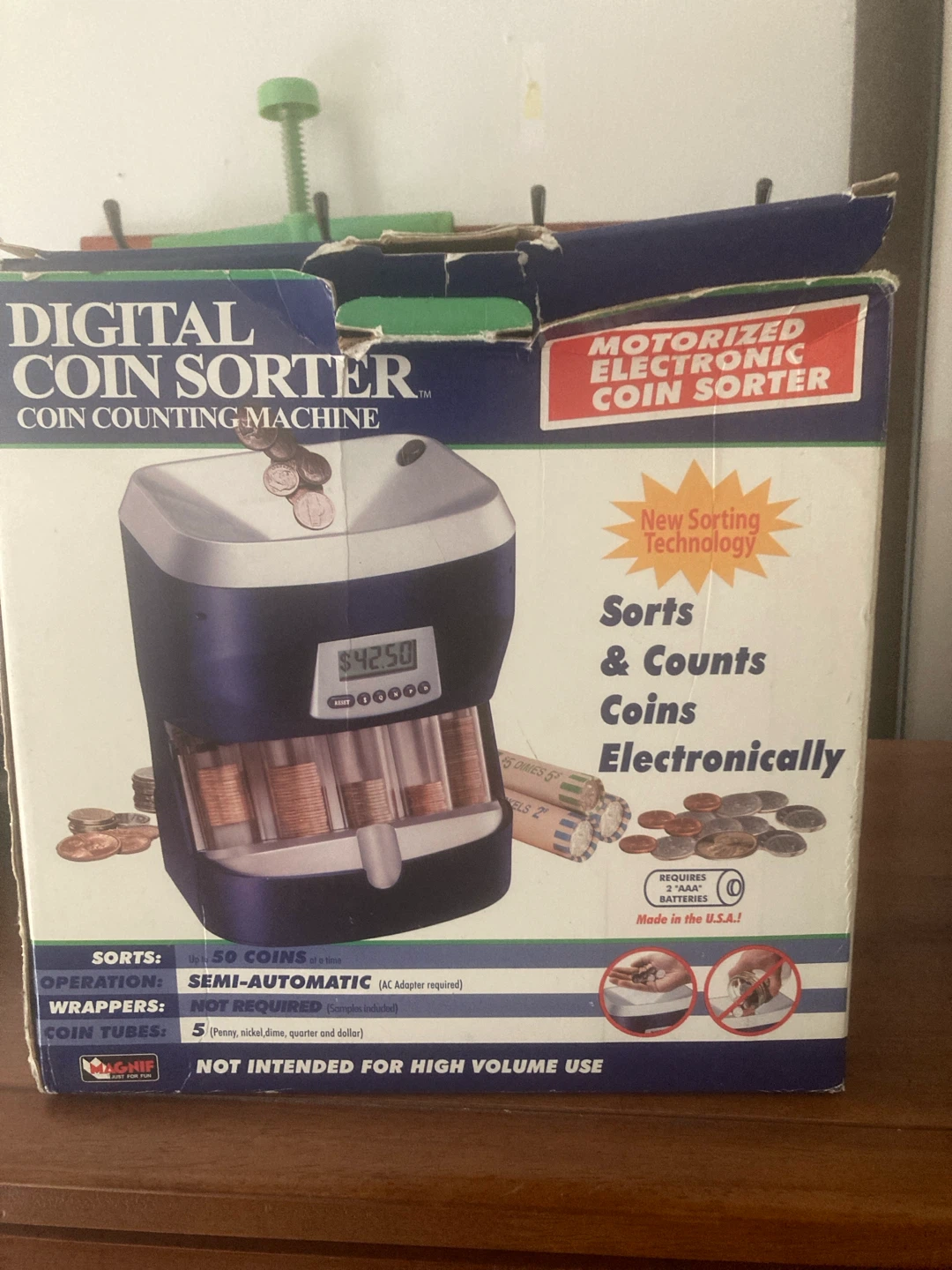 Digital Coin Sorter Coin Counting Machine