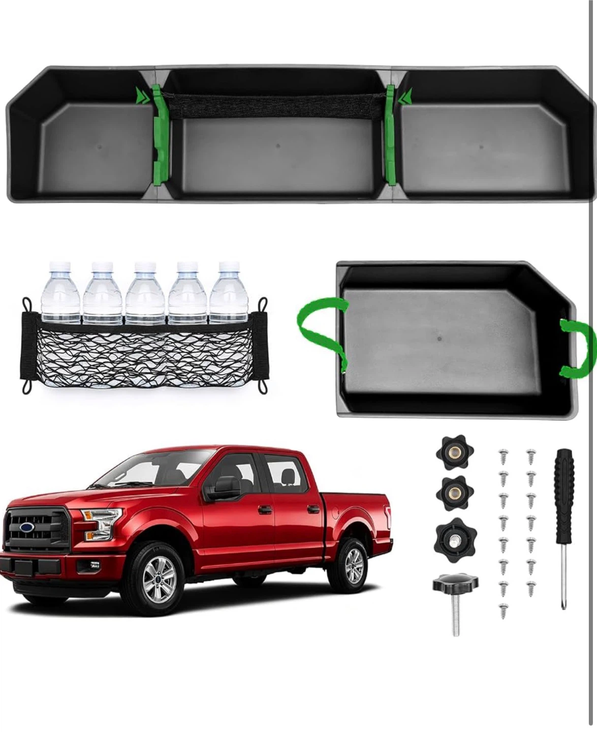 Under Seat Storage Organizer for Ford F150 SuperCrew Cab - photo 2