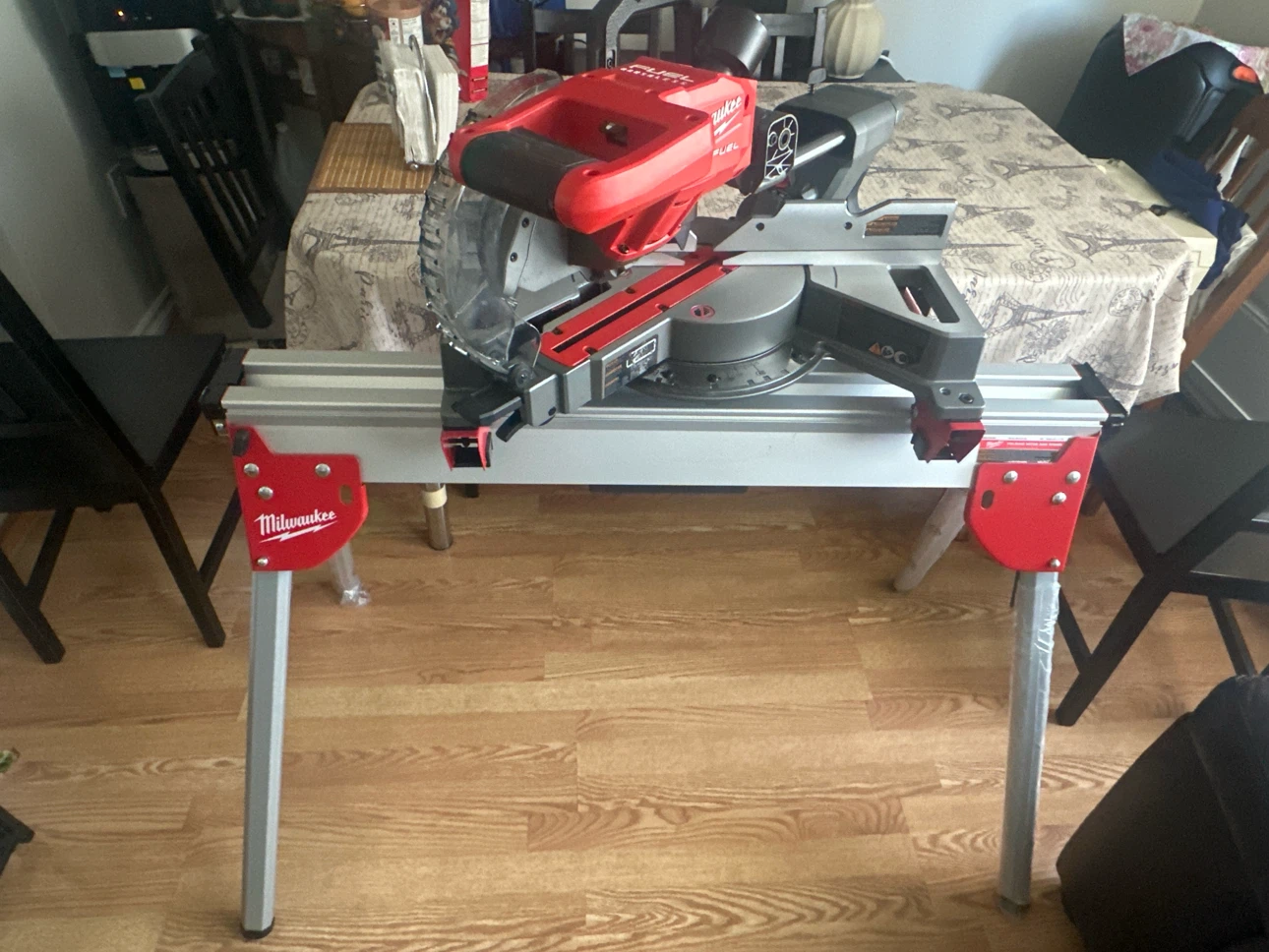 Milwaukee Miter Saw with Stand