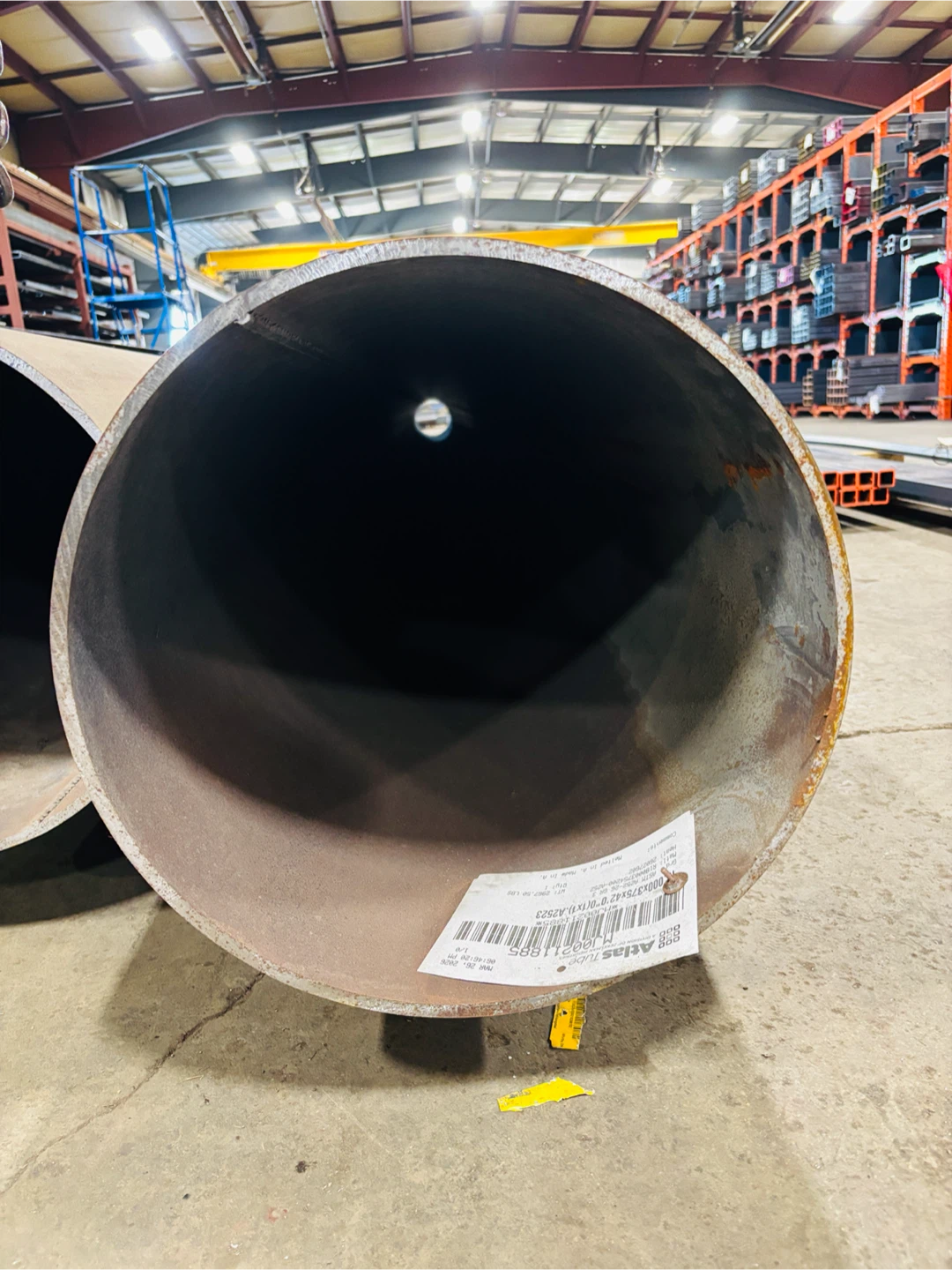Atlas Tube Steel Pipe 10" x 0.375" x 42'