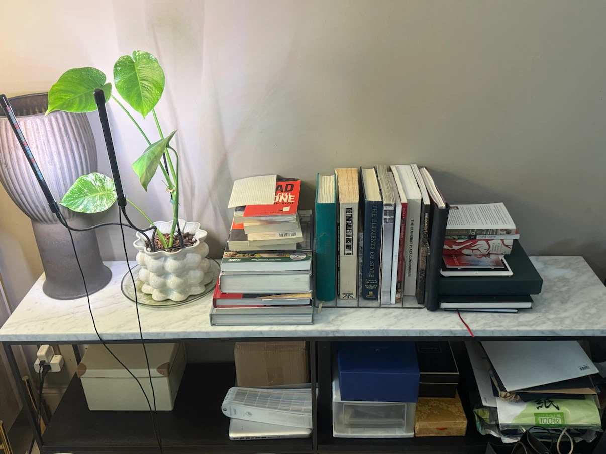 Westelm Streamline marble top console - photo 5