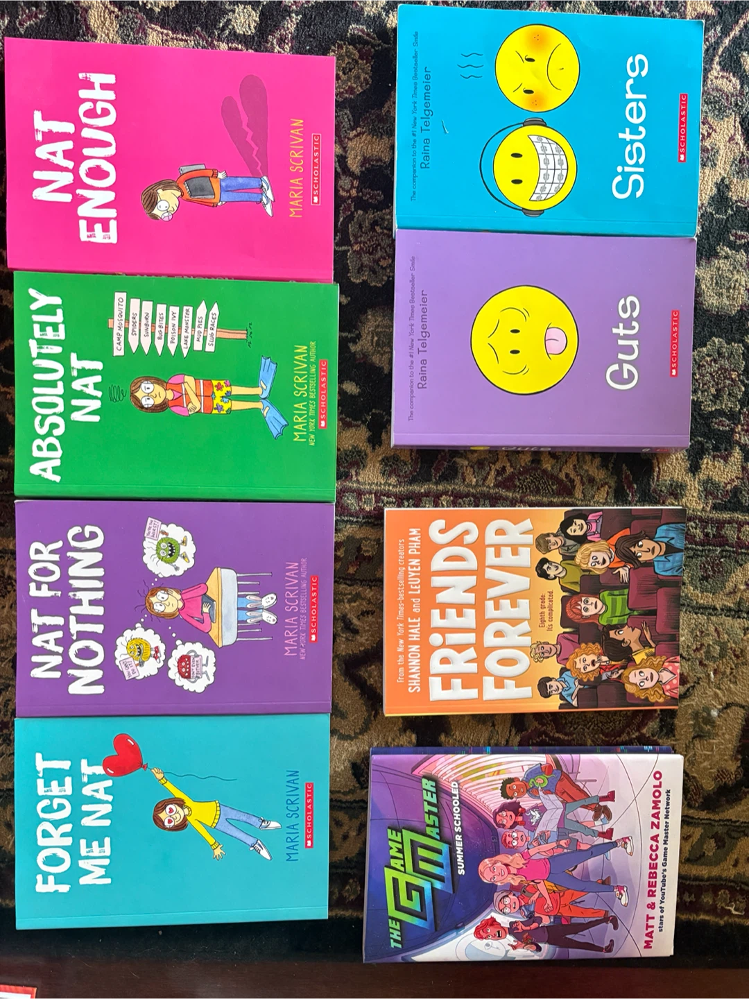 Maria Scrivan and Raina Telgemeier Books