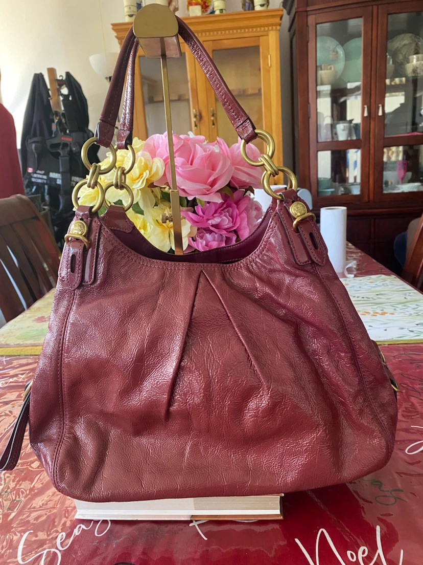 Coach Purse - Red Patent Leather