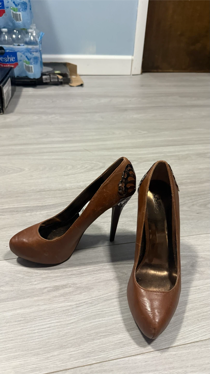 Brown Heel Shoes size