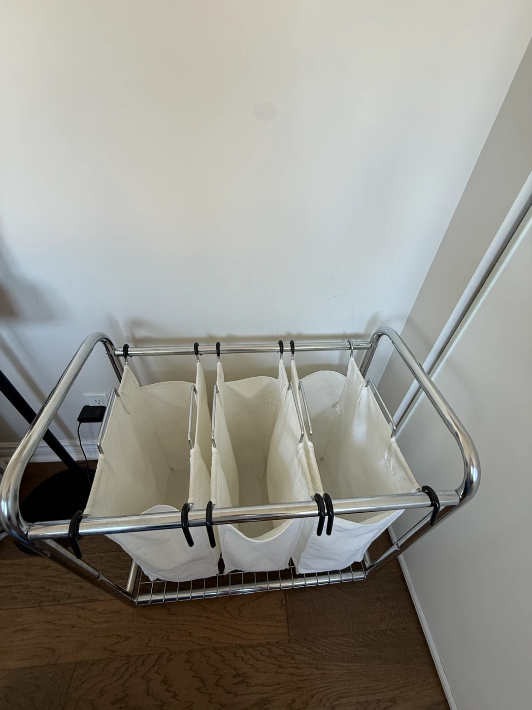 3-Compartment Laundry Sorter Hamper - photo 2