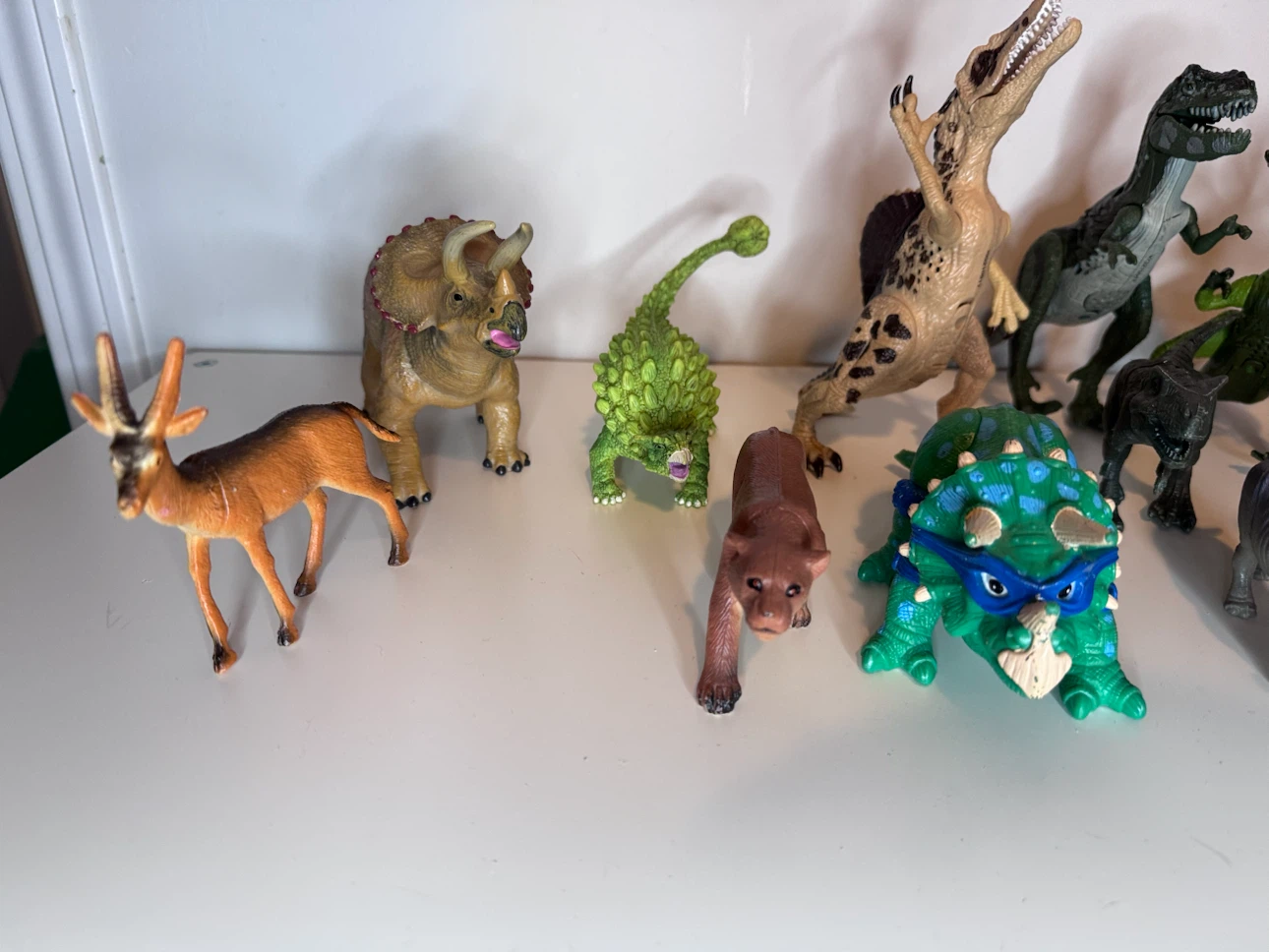 Assorted Plastic Dinosaur and Animal Toy Figures, Lot #2 - photo 2