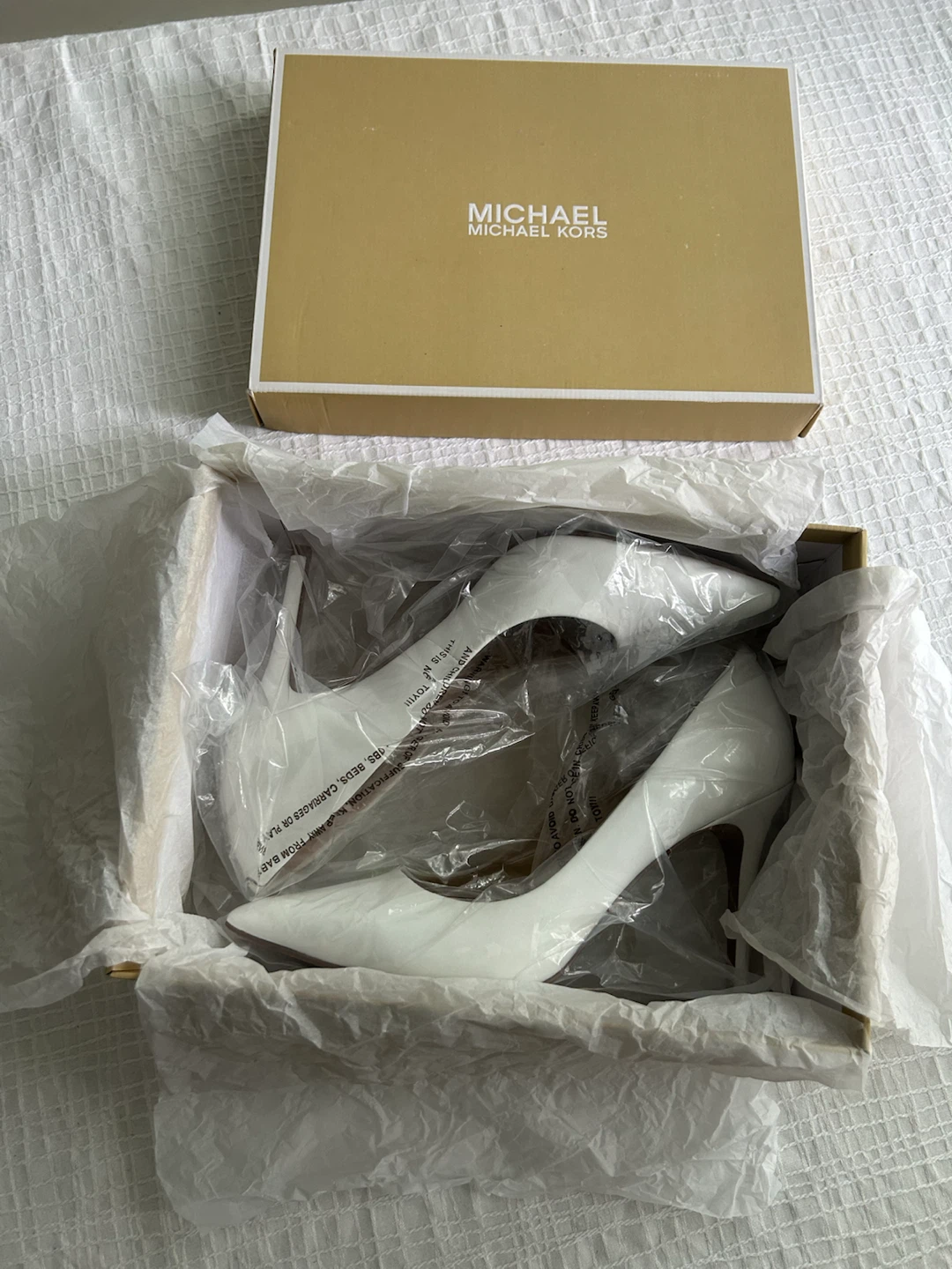 Michael Kors White Heels – New 🤍 - photo 4