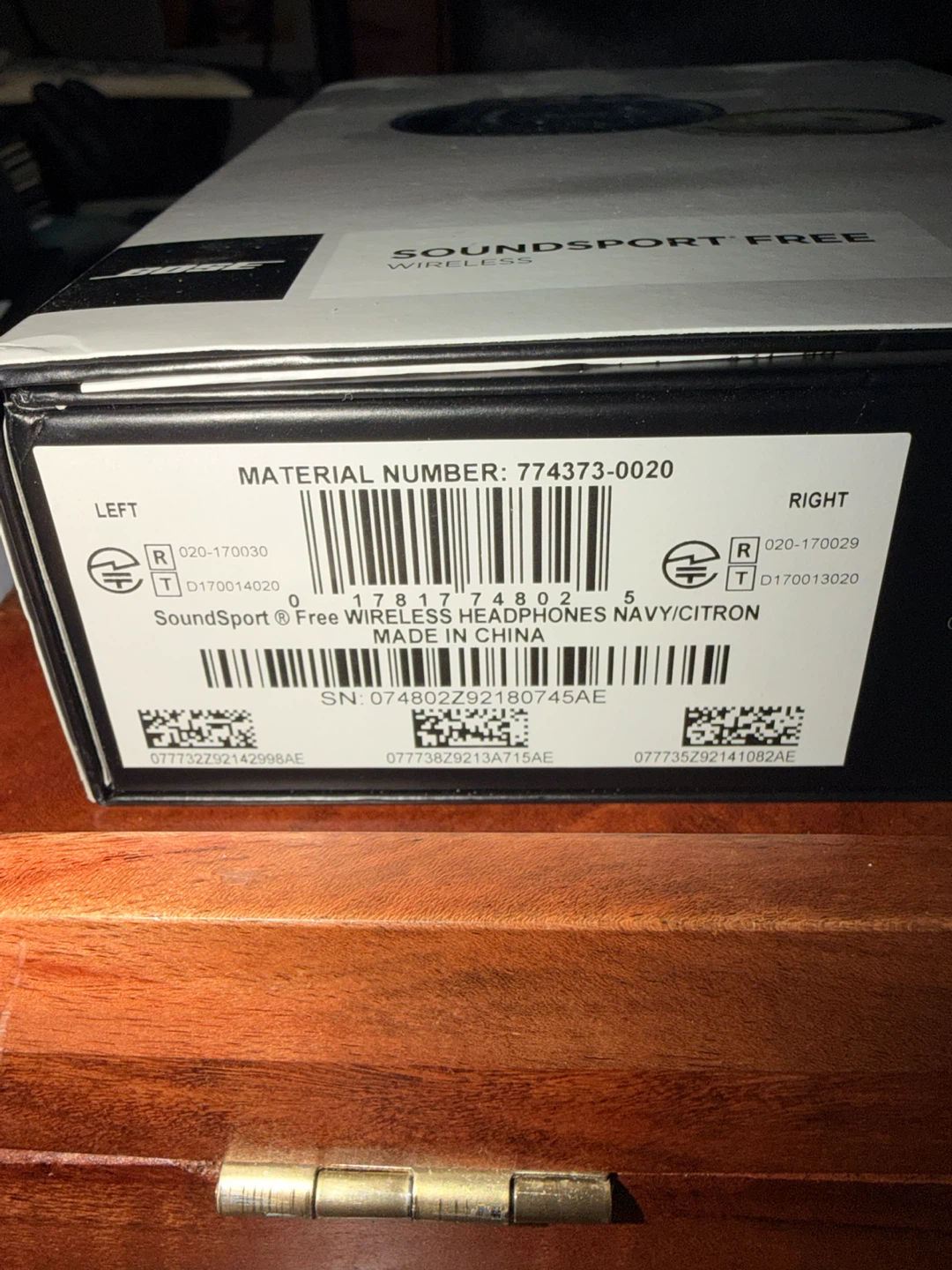 Bose SoundSport Free Wireless Navy/Citron Earbuds (EUC) - photo 5
