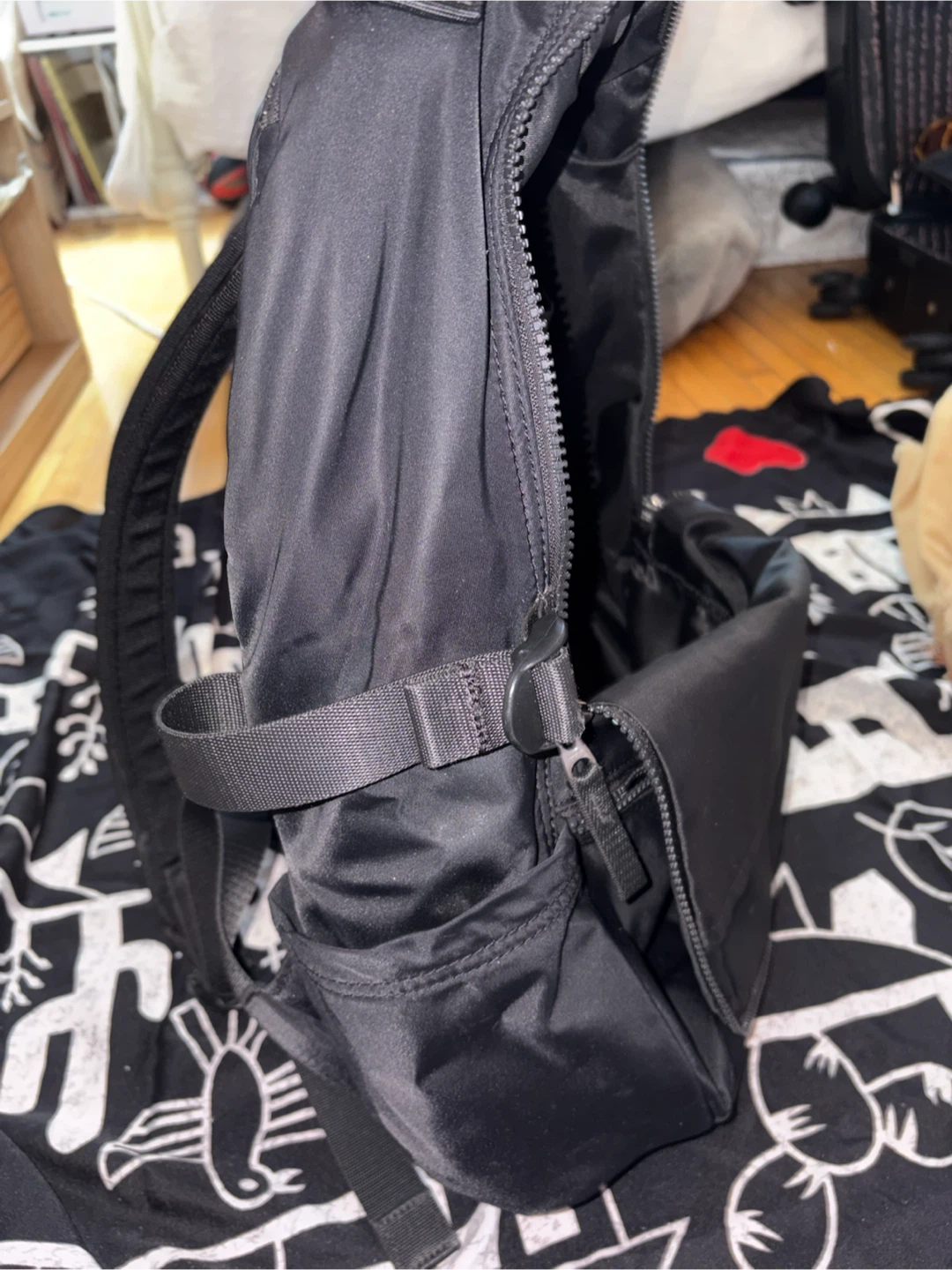 Lululemon Black Backpack