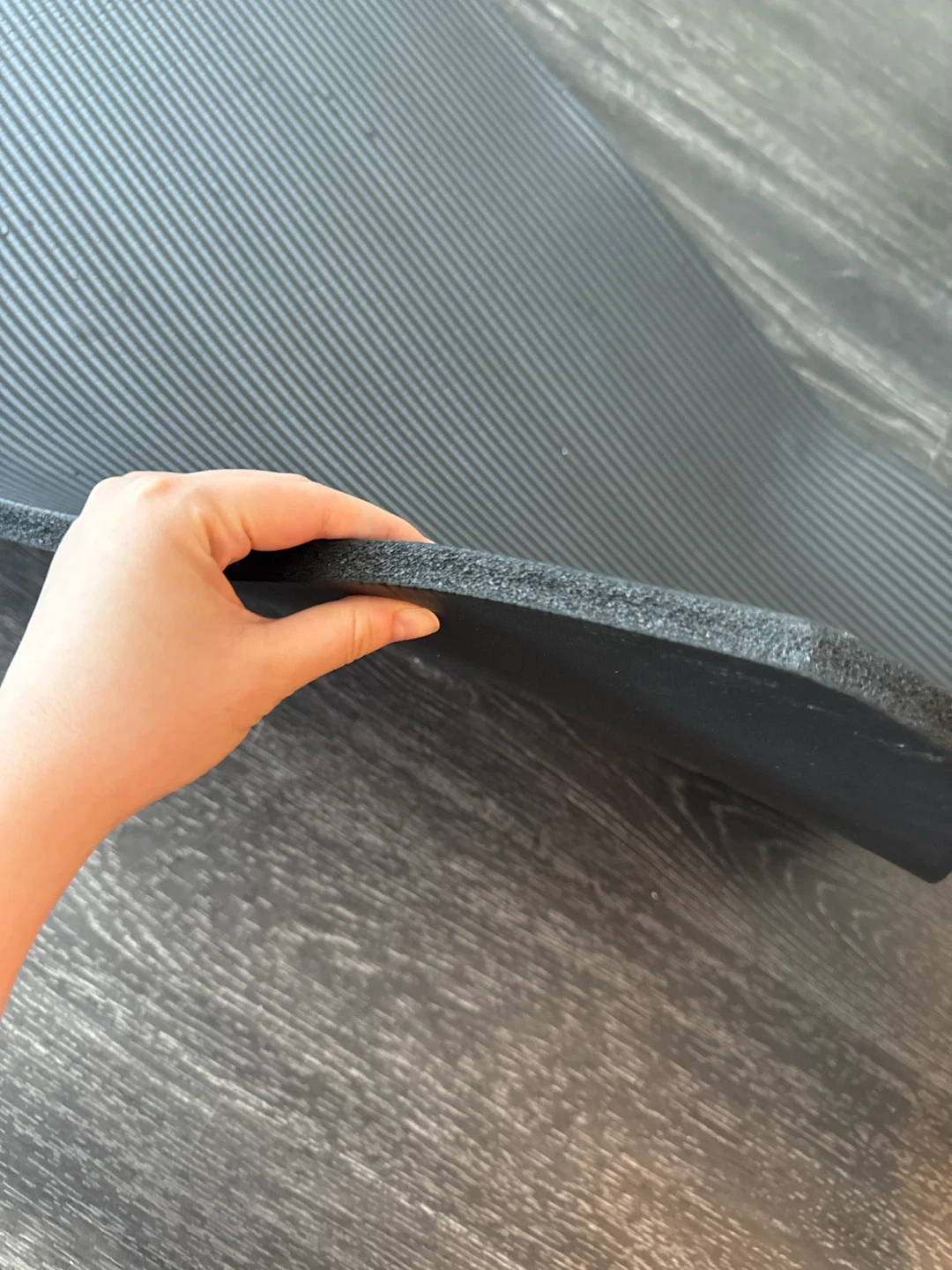 Thick Amazon Basics Yoga Mat - photo 3